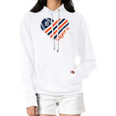 Detroit Tigers G-III 4Her by Carl Banks Women's Heart Fleece Pullover Hoodie - MLB