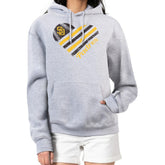 San Diego Padres G-III 4Her by Carl Banks Women's Heart Fleece Pullover Hoodie - MLB