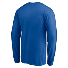 New York Giants Squad Throwbacks Long Sleeve T-Shirt Royal | NFL
