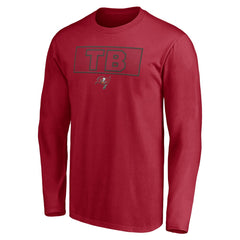 Tampa Bay Buccaneers Squad Throwbacks Long Sleeve T-Shirt Red | NFL