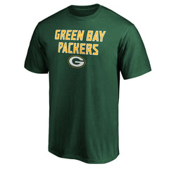 Green Bay Packers Game Day Stack T-Shirt Green | NFL