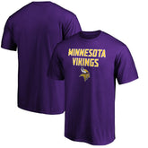 Minnesota Vikings Game Day Stack T-Shirt Purple | NFL