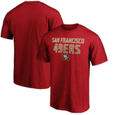San Francisco 49ers Game Day Stack T-Shirt Scarlet | NFL