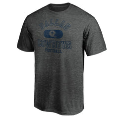 Dallas Cowboys Varsity Issued Throwback T-Shirt Heather Charcoal | NFL