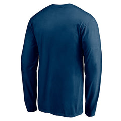 Chicago Bears Team Arch Knockout Long Sleeve T-Shirt Navy | NFL