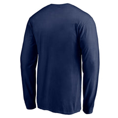 Seattle Seahawks Team Arch Knockout Long Sleeve T-Shirt College Navy | NFL
