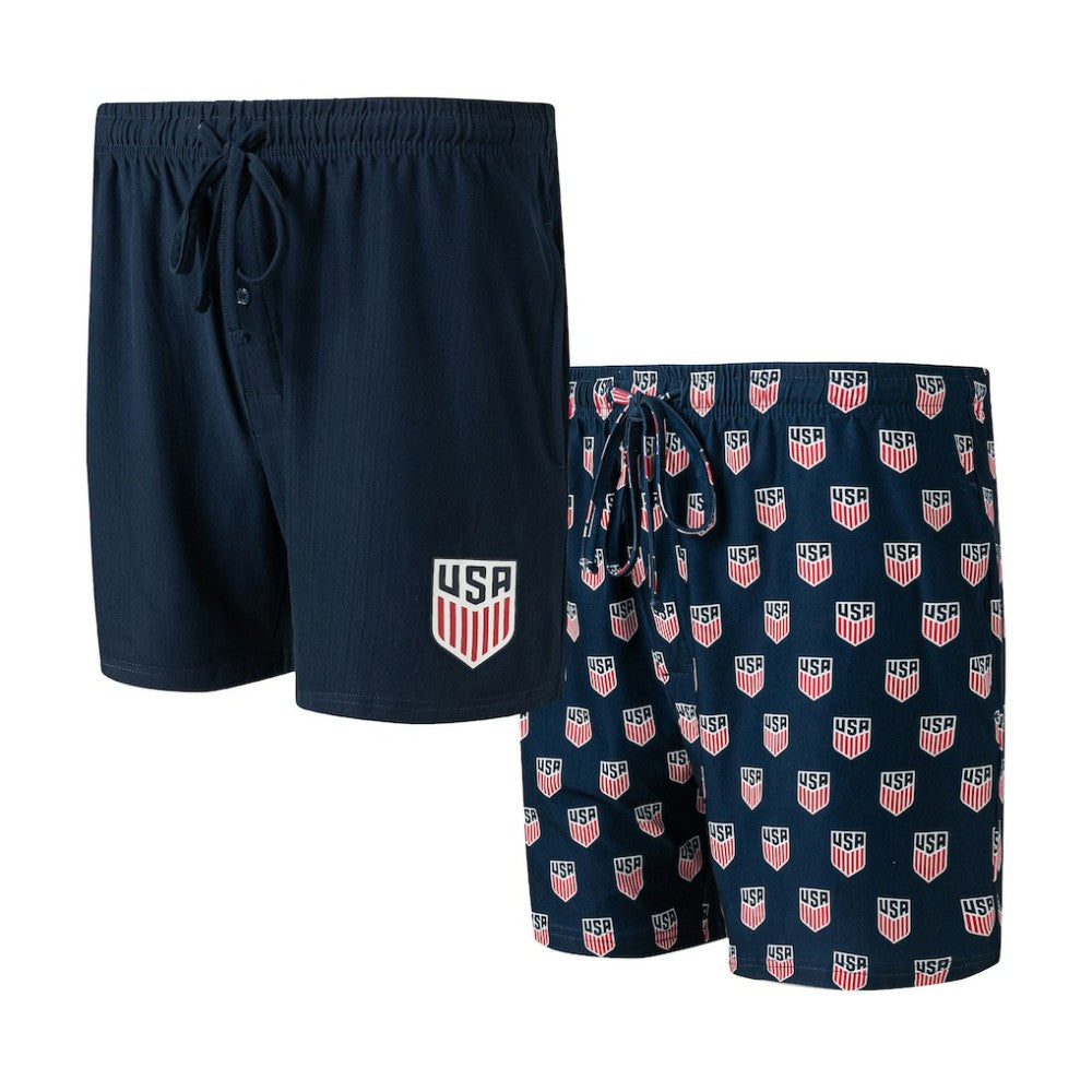USMNT Concepts Sport Gauge Two-Pack Shorts Set Navy - FIFA World CUP