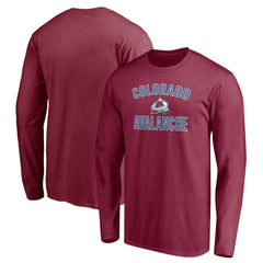 Colorado Avalanche Victory Arch Long Sleeve T-Shirt - Burgundy - NHL