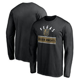 Vegas Golden Knights Team Arch Knockout Long Sleeve T-Shirt - Black - NHL