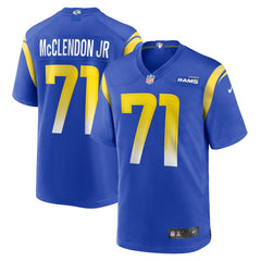 Warren McClendon Jr. Los Angeles Rams Team Game Jersey Royal | Nike for Sale