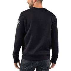 Pittsburgh Penguins Starter x NHL Black Ice Cross Check Pullover Sweatshirt - Black - NHL