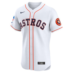 Houston Astros Nike Home Elite Patch Jersey - MLB