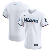Miami Marlins Nike Home Elite Patch Jersey - MLB