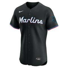 Miami Marlins Nike Alternate Vapor Premier Elite Patch Jersey - MLB