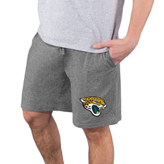 Jacksonville Jaguars Concepts Sport Quest Knit Jam Shorts Charcoal | NFL