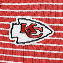 Kansas City Chiefs Antigua Women's Maverick Waffle Henley Long Sleeve T-Shirt Red | NFL