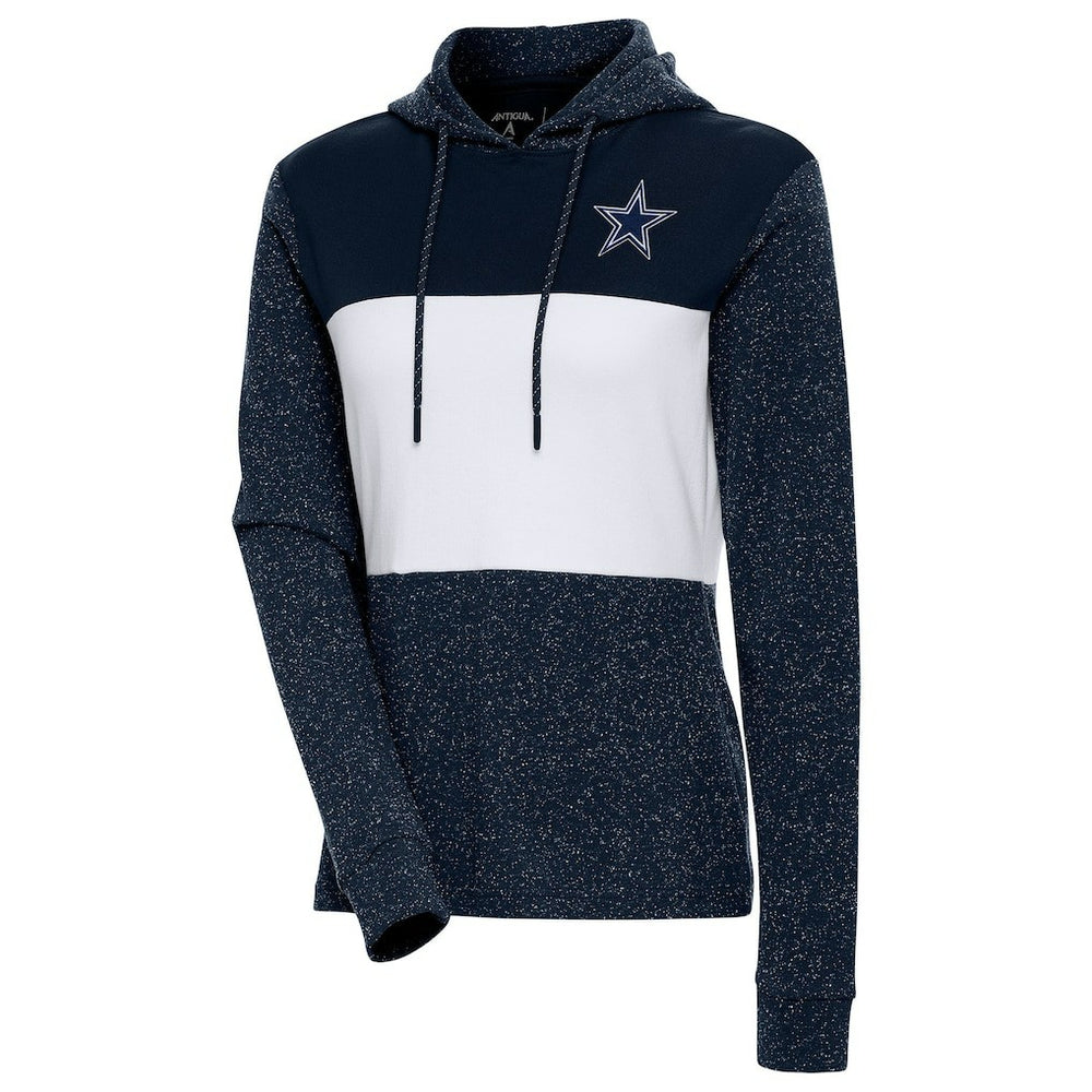 Dallas Cowboys Antigua Women's Wicket Pullover Hoodie Navy | NFL