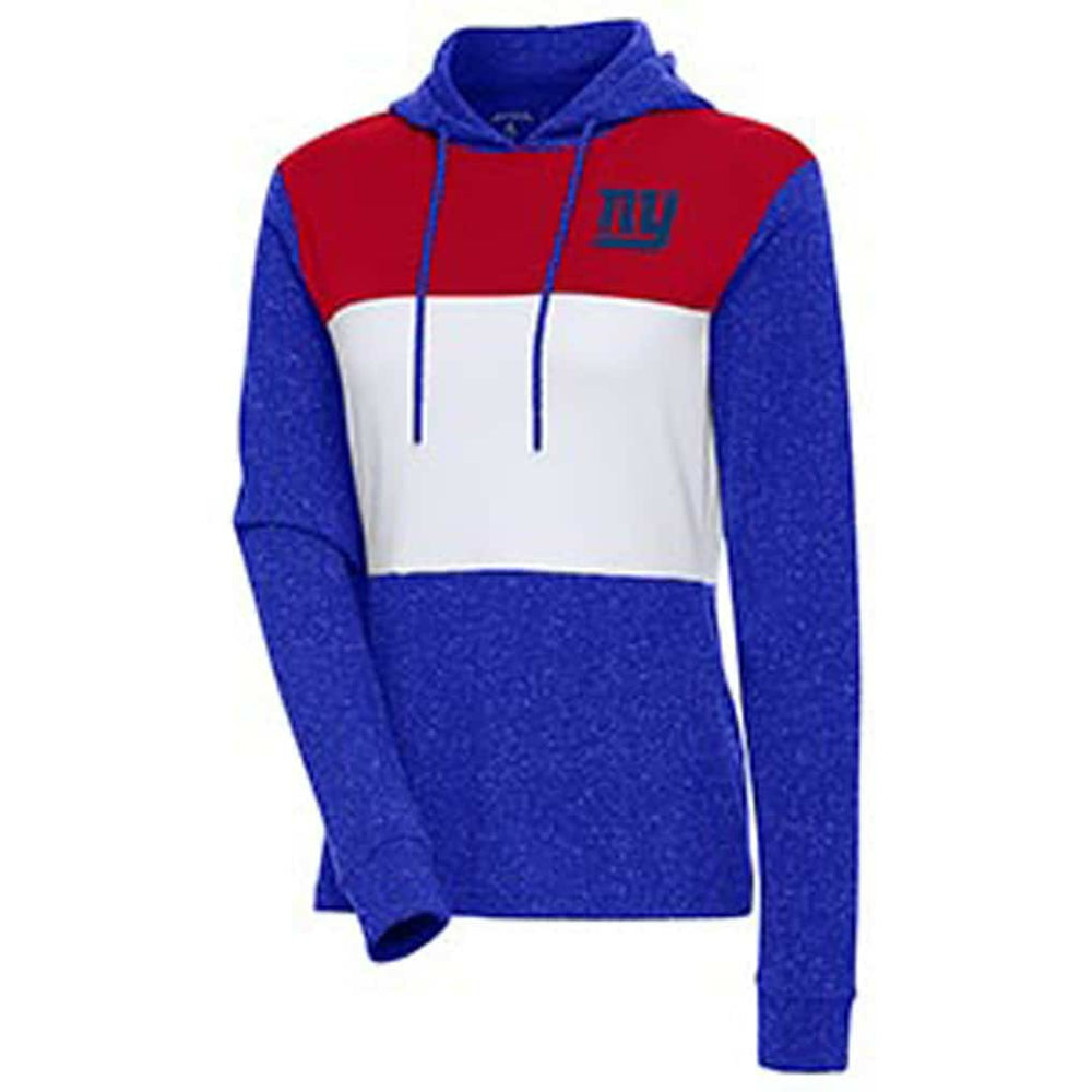 New York Giants Antigua Women's Wicket Pullover Hoodie Royal | NFL