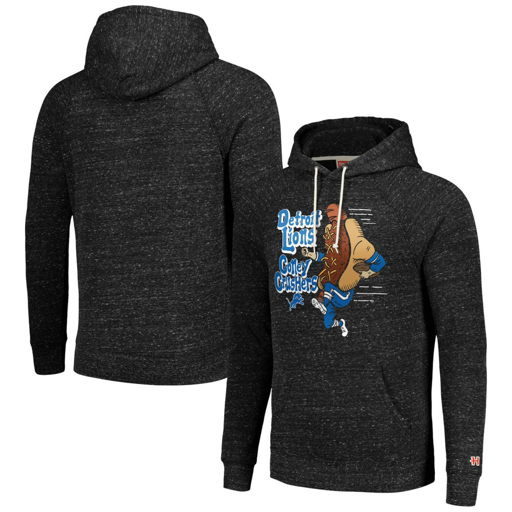 Detroit Lions Homage Unisex NFL x Guy Fieri’s Flavortown Tri-Blend Pullover Hoodie Charcoal | NFL