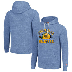 Los Angeles Chargers Homage Unisex NFL x Guy Fieri’s Flavortown Tri-Blend Pullover Hoodie Light Blue | NFL
