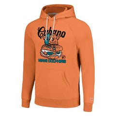Miami Dolphins Homage Unisex NFL x Guy Fieri’s Flavortown Tri-Blend Pullover Hoodie Gray | NFL
