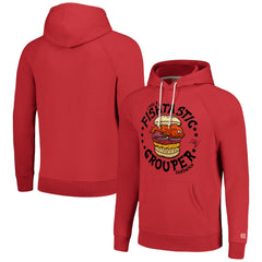 Tampa Bay Buccaneers Homage Unisex NFL x Guy Fieri’s Flavortown Tri-Blend Pullover Hoodie Red | NFL