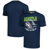 Seattle Seahawks Homage Unisex NFL x Guy Fieri’s Flavortown Tri-Blend T-Shirt Navy | NFL