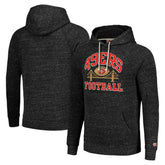 San Francisco 49ers Homage Unisex Hyperlocal Raglan Pullover Hoodie Charcoal | NFL