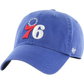 Philadelphia 76ers '47 Alternate Logo Classic Franchise Fitted Hat Royal - NBA