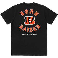 Cincinnati Bengals Born x Raised Unisex T-Shirt Black | NFL