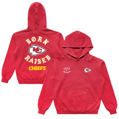 Kansas City Chiefs Born x Raised Unisex Pullover Hoodie Red | NFL