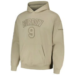 Joe Burrow Cincinnati Bengals Pro Standard Player Name & Number Pullover Hoodie Tan | NFL