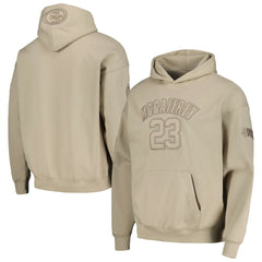 Christian McCaffrey San Francisco 49ers Pro Standard Player Name & Number Pullover Hoodie Tan | NFL