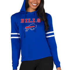 Buffalo Bills Concepts Sport Women's Marathon Lightweight Lounge Pullover Hoodie Royal | NFL