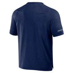 Dallas Cowboys NFL x Darius Rucker Collection Washed Raglan Henley T-Shirt Navy | Fanatics