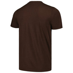 Myles Garrett Cleveland Browns Homage Unisex Caricature Player Tri-Blend T-Shirt Heathered Brown | NFL