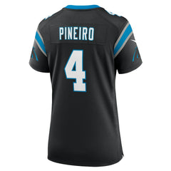 Eddy Pineiro Carolina Panthers Women's Team Game Jersey Black | Nike for Sale