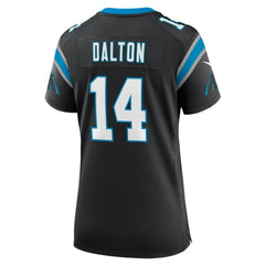 Andy Dalton Carolina Panthers Women's Team Game Jersey Black | Nike for Sale