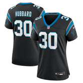 Chuba Hubbard Carolina Panthers Women's Team Game Jersey Black | Nike for Sale