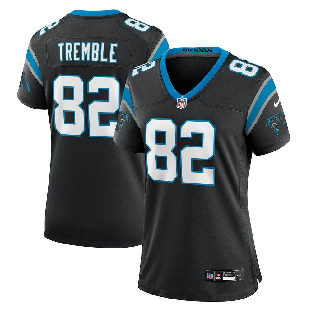 Tommy Tremble Carolina Panthers Women's Team Game Jersey Black | Nike for Sale