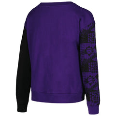 Phoenix Suns Girls Youth Trifecta Pullover Sweatshirt Purple - NBA