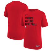 Toronto Raptors Youth Essential Practice T-Shirt Red - NBA