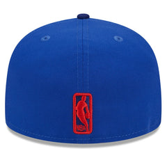 Philadelphia 76ers Rally Drive Checkerboard 59FIFTY Crown Fitted Hat Royal - NBA