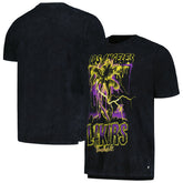 Los Angeles Lakers The Wild Collective Unisex Tour Band T-Shirt Black - NBA