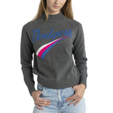 Los Angeles Dodgers Lusso Women's Serena Raglan Pullover Sweater - MLB
