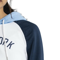 New York Yankees Lusso Women's Marlowe Tri-Blend Raglan Pullover Hoodie - MLB