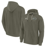 New York Jets Unisex Elements Super Soft Fleece Pullover Hoodie Olive | Fanatics