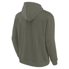 Las Vegas Raiders Unisex Elements Super Soft Fleece Pullover Hoodie Olive | Fanatics