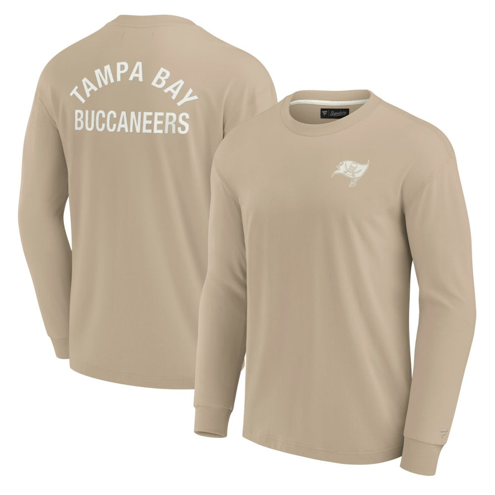Tampa Bay Buccaneers Unisex Elements Super Soft Long Sleeve T-Shirt Khaki | Fanatics
