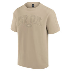 New York Jets Unisex Elements Heavyweight Tri-Blend T-Shirt Khaki | Fanatics